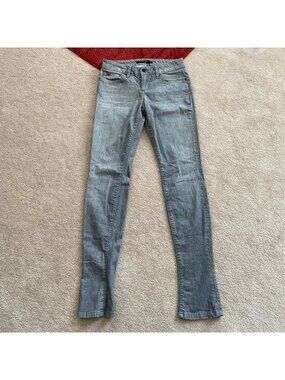 Joe's Jeans Womens W25 Gray Chelsea Fit Keira Wash Skinny Act W 27 x I 32 1/4